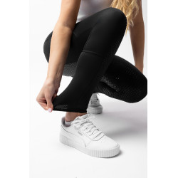 Pantalon d'équitation Horze Evelyn fond intégral femme Noir
