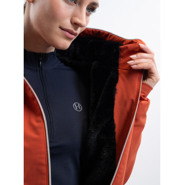 Veste Harcour Simhat Fauve Marron