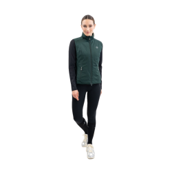 Gilet sans manches Harcour Balma Jungle Blanc