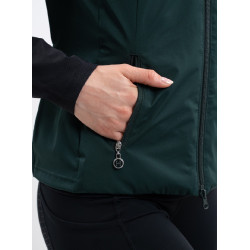 Gilet sans manches Harcour Balma Jungle Blanc