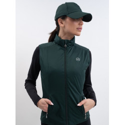 Gilet sans manches Harcour Balma Jungle Blanc