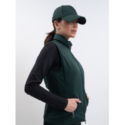 Gilet sans manches Harcour Balma Jungle Blanc