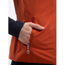 Gilet sans manches Harcour Balma Fauve Marron