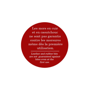 Mors Pelham Jump'In petites branches caoutchouc rigide Mors Pelham Jump'In petites branches caoutchouc rigide