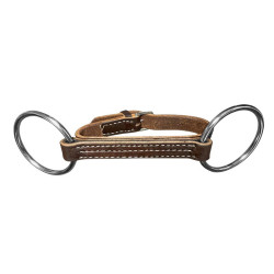 Mors Jump'In en cuir droit