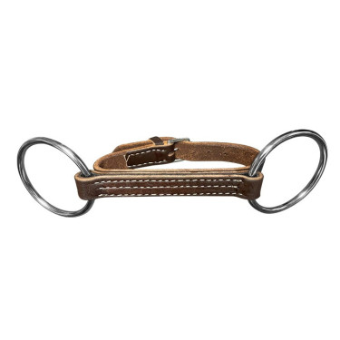 Mors Jump'In en cuir droit