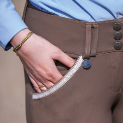 Pantalon d'équitation Jump'In dame Sofia Grège Beige Pantalon d'équitation Jump'In dame Sofia Grège Beige