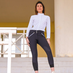 Pantalon d'équitation Jump'In dame Sofia Marine Bleu marine
