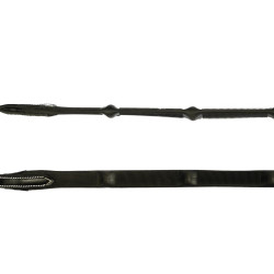 Rênes caoutchouc Jump'In avec 7 stops 1/2 Collection One Rênes caoutchouc Jump'In avec 7 stops 1/2 Collection One