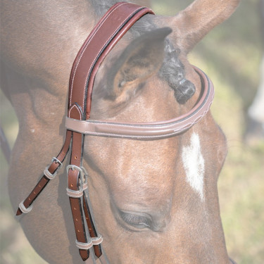 Têtière Jump'In Paris / Bruxelles Collection One Noisette Marron