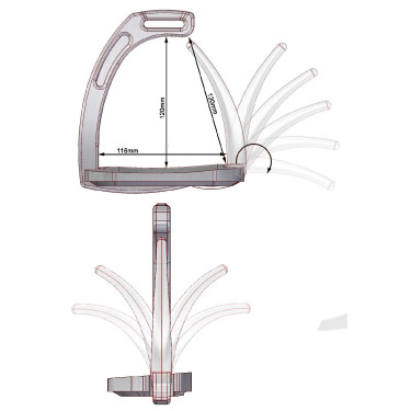 Etriers Air Safety System Jin Stirrup Etriers Air Safety System Jin Stirrup