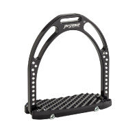 Etriers precious aluminium Jin Stirrup Noir strass Etriers precious aluminium Jin Stirrup Noir strass