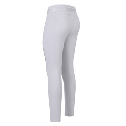 Pantalon d'équitation Euro-Star Athletic Luxe FullGrip Blanc
