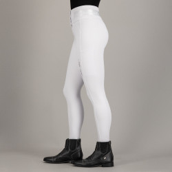 Pantalon d'équitation Euro-Star Athletic Luxe FullGrip Blanc