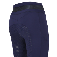 Legging d'équitation Euro-Star Ares FullGrip Marine Bleu marine