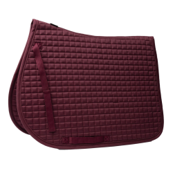 Tapis de selle Horze Exeter mixte Port royal Bordeaux Tapis de selle Horze Exeter mixte Port royal Bordeaux