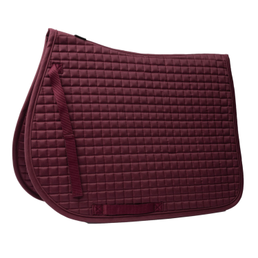 Tapis de selle Horze Exeter mixte Port royal Bordeaux Tapis de selle Horze Exeter mixte Port royal Bordeaux
