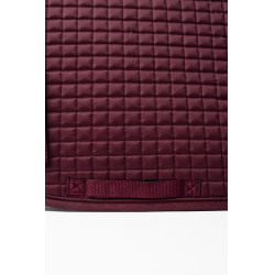 Tapis de selle Horze Exeter mixte Port royal Bordeaux