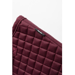 Tapis de selle Horze Exeter mixte Port royal Bordeaux