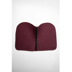 Tapis de selle Horze Exeter mixte Port royal Bordeaux