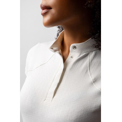 Chemise de concours B Vertigo Liv scintillante femme Blanc brillant Chemise de concours B Vertigo Liv scintillante femme Blanc brillant