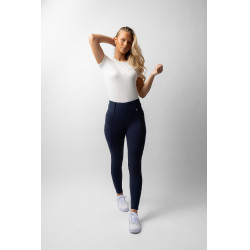 Legging Horze Mira fond intégral femme Ouverture Bleu marine Legging Horze Mira fond intégral femme Ouverture Bleu marine