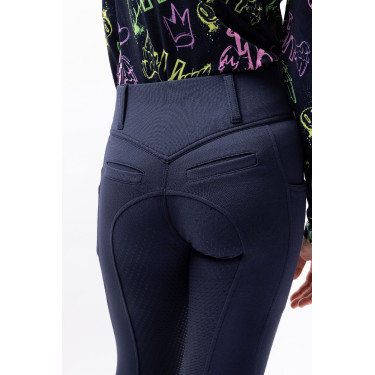 Pantalon d'équitation Horze Mira enfant fond intégral Pantalon d'équitation Horze Mira enfant fond intégral