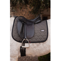Tapis de selle dressage Onyx B Vertigo Chimère Gris Tapis de selle dressage Onyx B Vertigo Chimère Gris