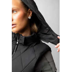 Gilet sans manches long B Vertigo Agnetha femme Beauté noir