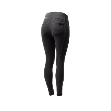 Pantalon Horze Carolyn denim fullgrip femme
