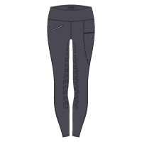 Legging d'équitation Easy Rider Dietse Performance FullGrip femme Magnet Gris Legging d'équitation Easy Rider Dietse Performance FullGrip femme Magnet Gris