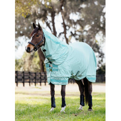 Couverture anti-mouches LeMieux Arika Armour-Tek Aqua Couverture anti-mouches LeMieux Arika Armour-Tek Aqua