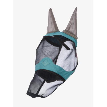 Masque anti-mouches LeMieux Visor-Tek complet Lagoon Bleu