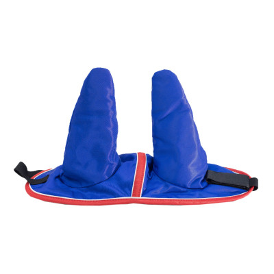 Couvre Oreilles Sans Boule Bleu / rouge / blanc