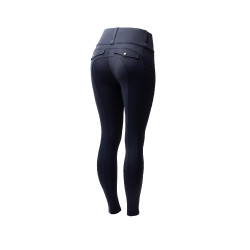 Legging Hybrid Horze Anya femme fullgrip Marine foncé Bleu Legging Hybrid Horze Anya femme fullgrip Marine foncé Bleu