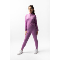 Leggings d'équitation de compression à fond intégral Gillian pour enfant Horze Vert kaki beetle Leggings d'équitation de compression à fond intégral Gillian pour enfant Horze Vert kaki beetle