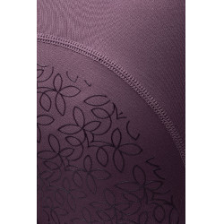 Collants d'équitation Horze Dea enfant Prune noir Violet Collants d'équitation Horze Dea enfant Prune noir Violet