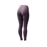 Legging Hybrid Horze Anya femme fullgrip Blanc brillant