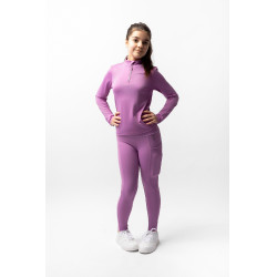 T-shirt d'entraînement Horze Mea enfant Pensée pâle Violet T-shirt d'entraînement Horze Mea enfant Pensée pâle Violet