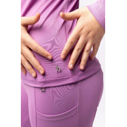 T-shirt d'entraînement Horze Mea enfant Pensée pâle Violet T-shirt d'entraînement Horze Mea enfant Pensée pâle Violet