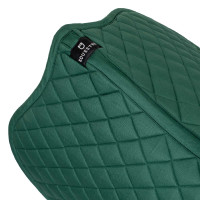 Tapis de selle obstacle en coton collection basique Equestro Vert Tapis de selle obstacle en coton collection basique Equestro Vert