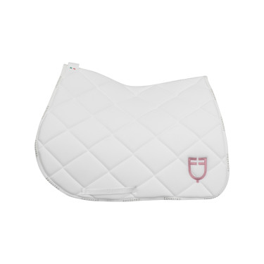 Tapis de selle obstacle avec logo multicolore GP Equestro Tapis de selle obstacle avec logo multicolore GP Equestro