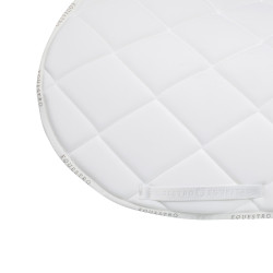 Tapis de selle obstacle avec logo multicolore GP Equestro Blanc / blanc / ballerine Tapis de selle obstacle avec logo multicolore GP Equestro Blanc / blanc / ballerine