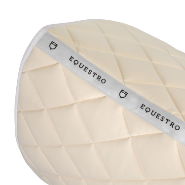 Tapis de dressage en tissu technique avec logo brodé White Line Equestro Tapis de dressage en tissu technique avec logo brodé White Line Equestro