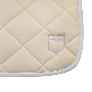 Tapis de dressage en tissu technique avec logo brodé White Line Equestro Tapis de dressage en tissu technique avec logo brodé White Line Equestro