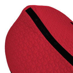 Tapis de selle de saut en matelassage cubique Equestro Scooter Beige Tapis de selle de saut en matelassage cubique Equestro Scooter Beige