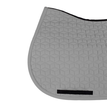 Tapis de selle de saut en matelassage cubique Equestro Tapis de selle de saut en matelassage cubique Equestro