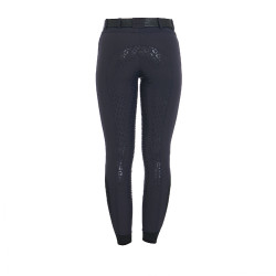 Pantalon ajusté femme avec grip complet Aria Equestro Marine blazer Bleu marine