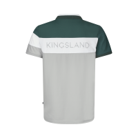 Polo en maille Kingsland KLNasim piquée homme Harbor mist Gris