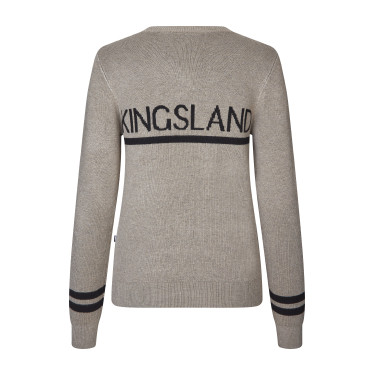 Pull-over tricoté Kingsland KLNancy femme Beige mélangé Pull-over tricoté Kingsland KLNancy femme Beige mélangé